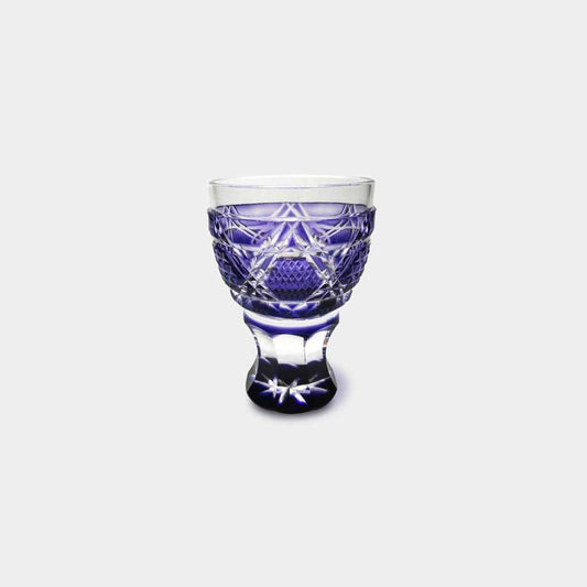 【グラス】馬上杯 (金紫) | 薩摩切子 | satuma