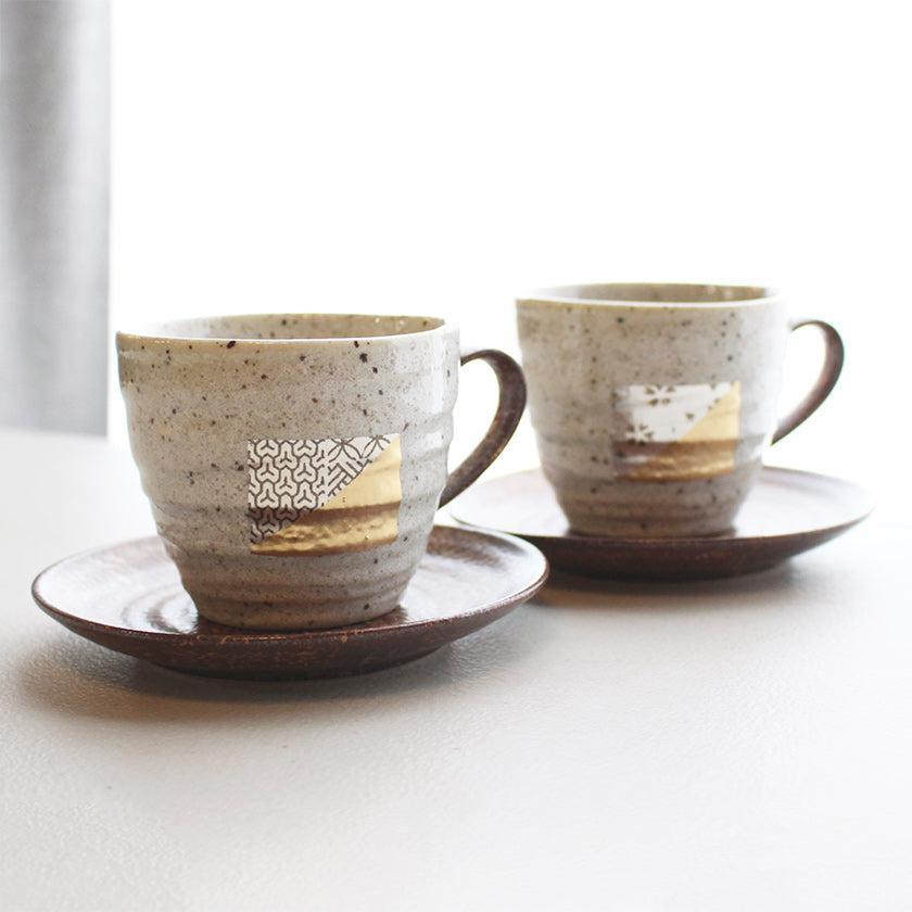【コーヒーカップ&ソーサー2点セット】コーヒー碗皿 | 金沢箔 | 箔一