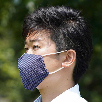 【マスク】KINUMASK 角型 (男女兼用) E | 京友禅