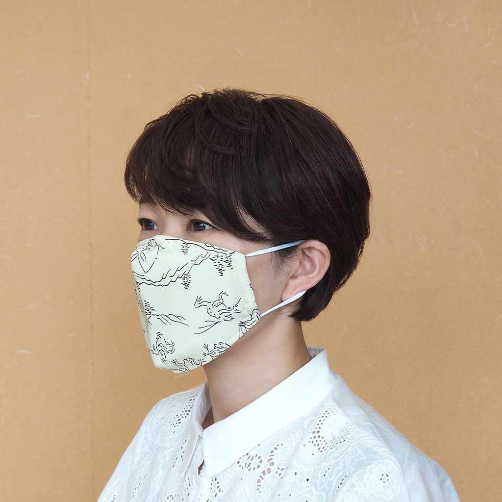 【マスク】KINUMASK 角型 (男女兼用) C | 京友禅