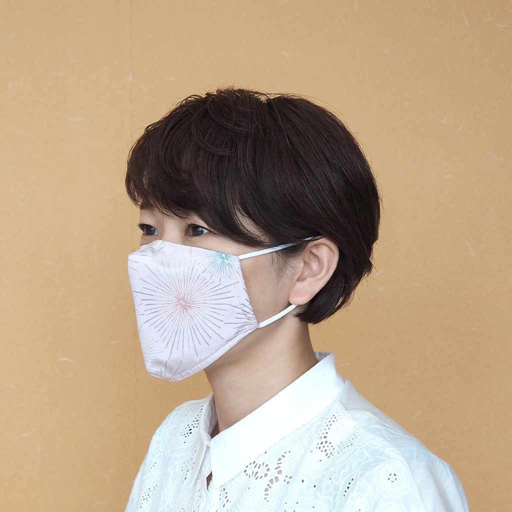 【マスク】KINUMASK 角型 (男女兼用) D | 京友禅