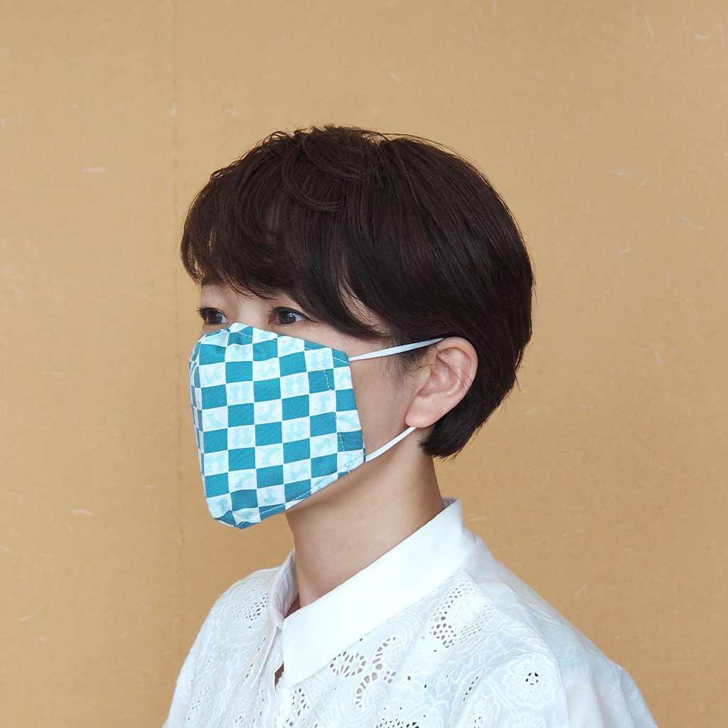 【マスク】KINUMASK 角型 (男女兼用) F | 京友禅