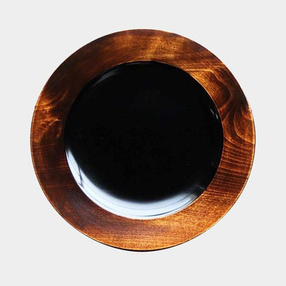 彩色香川漆器 餐盤 21cm/24cm 87.5款