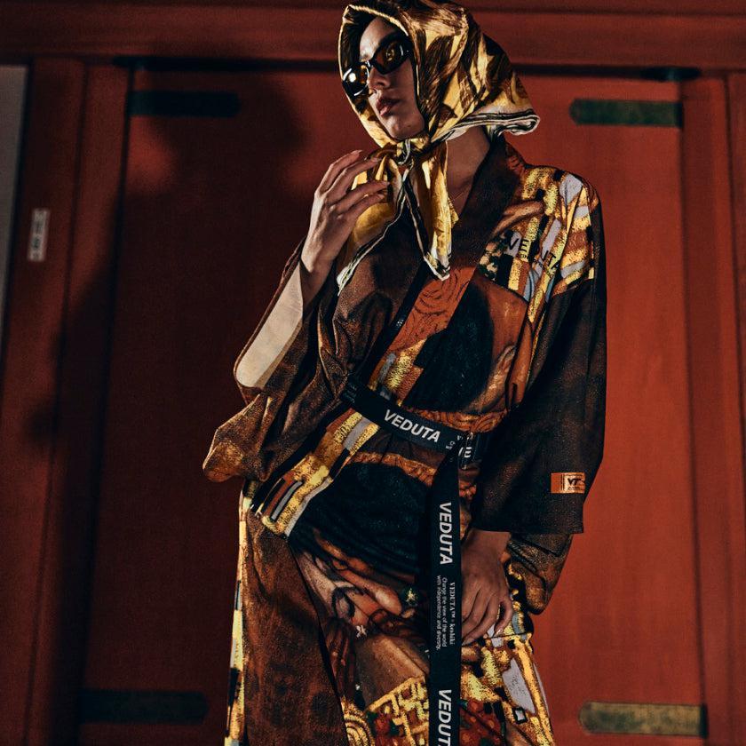 【浴衣】"STAY HOME" YUKATA:Klimt | 着物 | VEDUTA