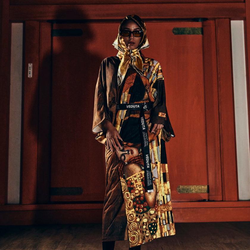 【浴衣】"STAY HOME" YUKATA:Klimt | 着物 | VEDUTA