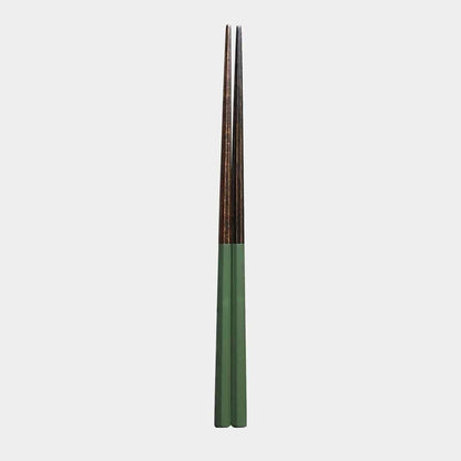 香川漆器 八角利休塗 七色可選 漆器筷 21cm/23cm