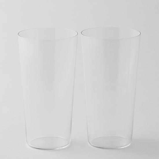 【江戸硝子】うすはり タンブラーL 2点セット 木箱入