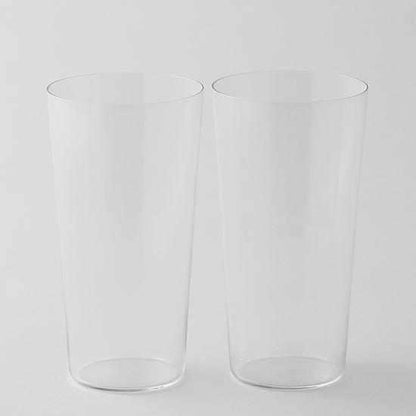 【江戸硝子】うすはり タンブラーL 2点セット 木箱入