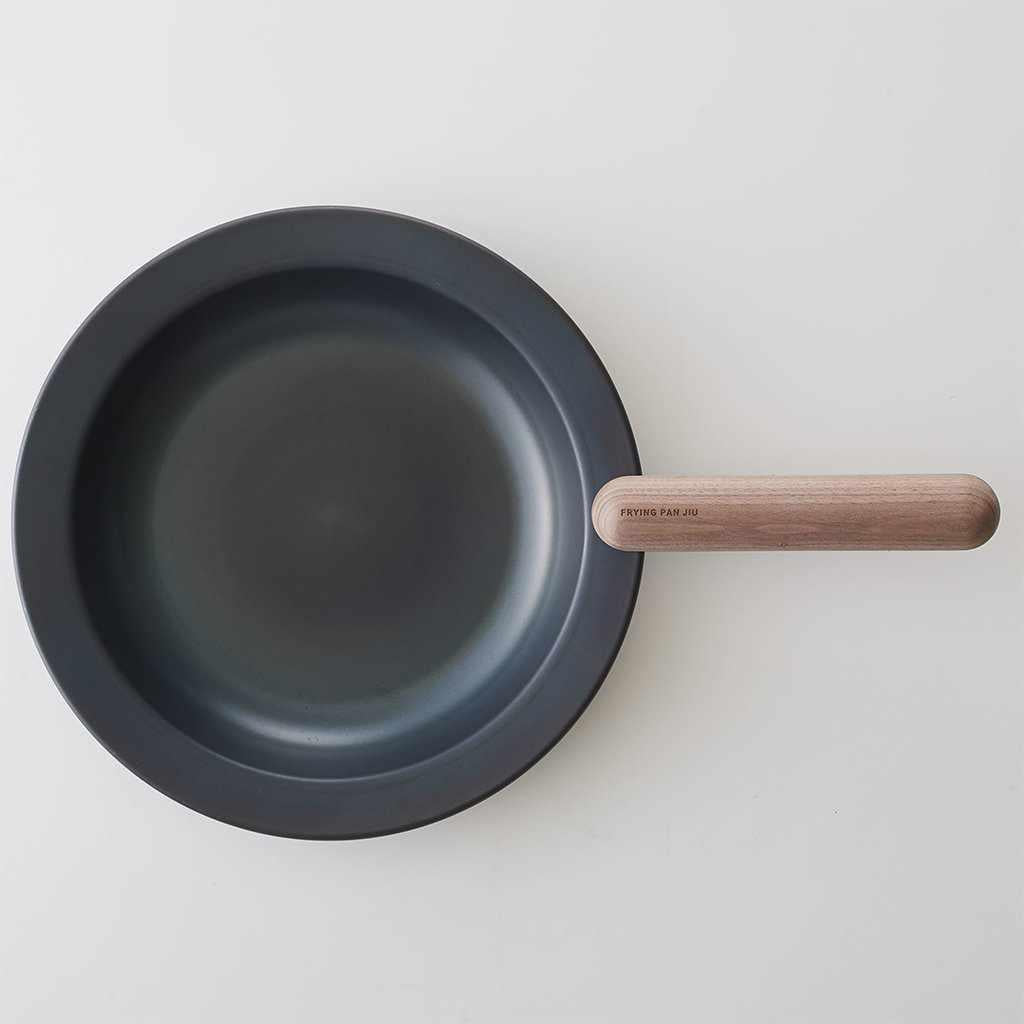 【鉄フライパン】FRYING PAN JIU ハンドルセット(ウォルナット)L | 金属加工 | 藤田金属