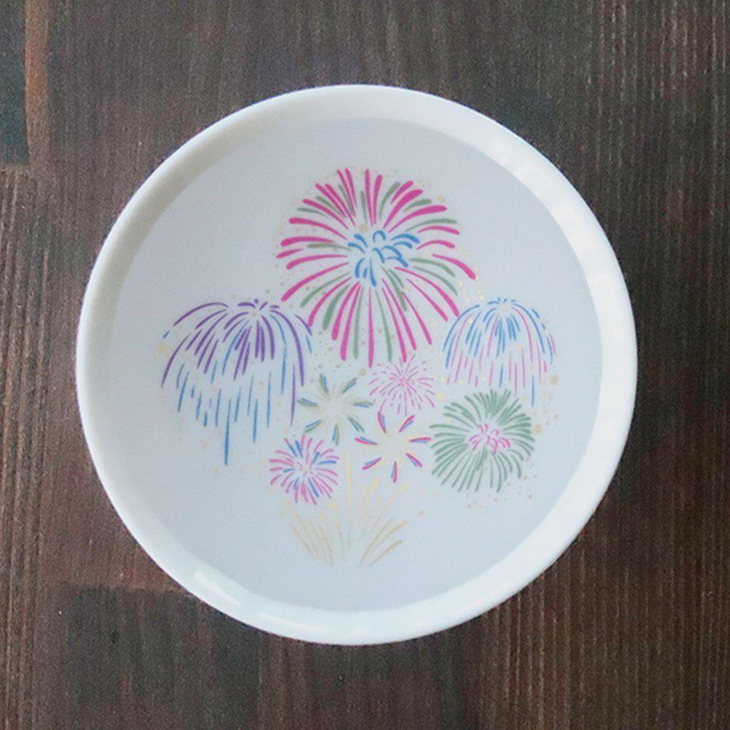 【平盃2点セット】冷感 花火 | 美濃焼 | 丸モ高木陶器