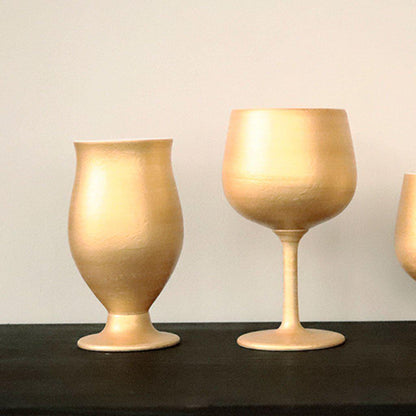 【ビアカップ】Gold Beer 陶Glass | 美濃焼 | 丸モ高木陶器