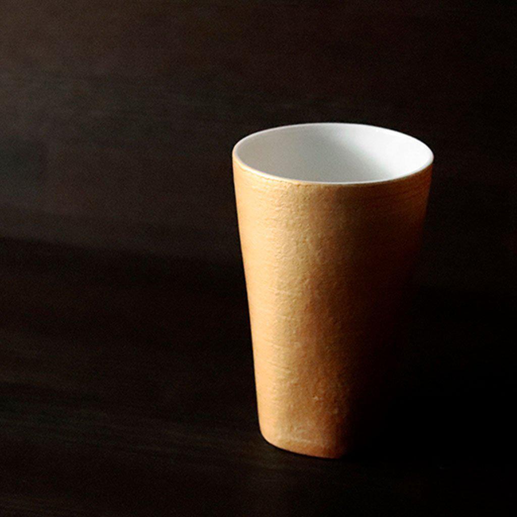 【タンブラー】Gold Tumbler 陶Glass | 美濃焼 | 丸モ高木陶器