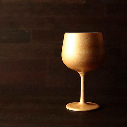【ワインカップ】Gold Wine 陶Glass | 美濃焼 | 丸モ高木陶器