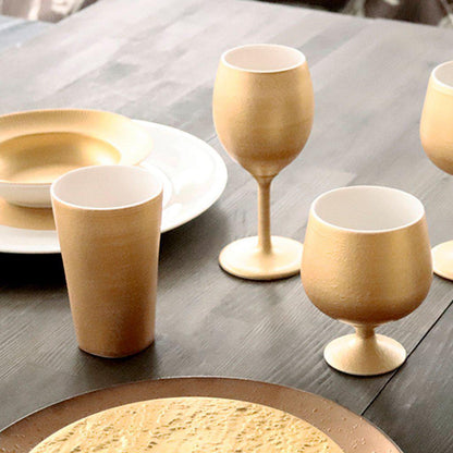 【タンブラー】Gold Tumbler 陶Glass | 美濃焼 | 丸モ高木陶器