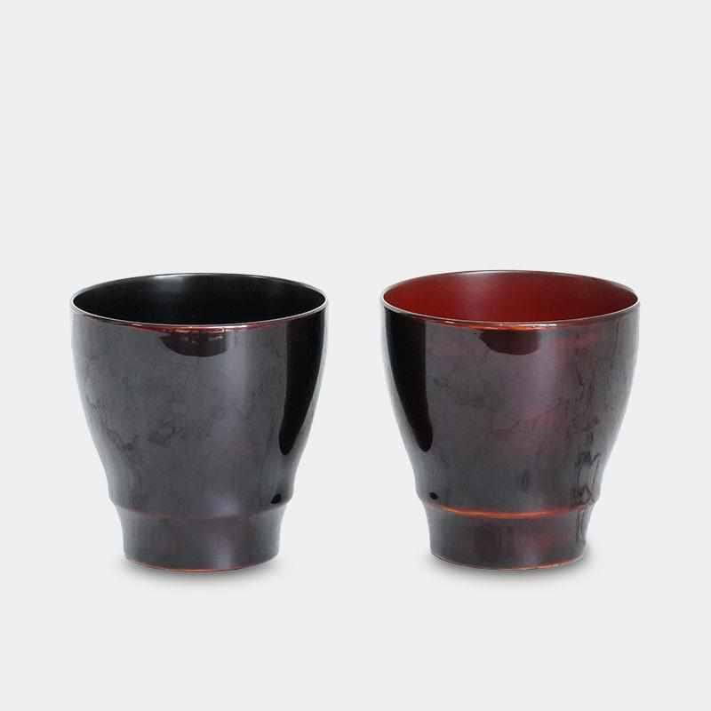 【カップ 八雲塗】2点セット モダン 日本製 伝統工芸 漆器