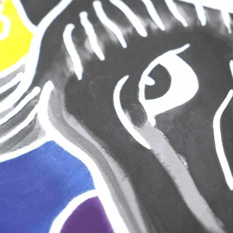 【トートバッグ】馬 | 筒描き染め
