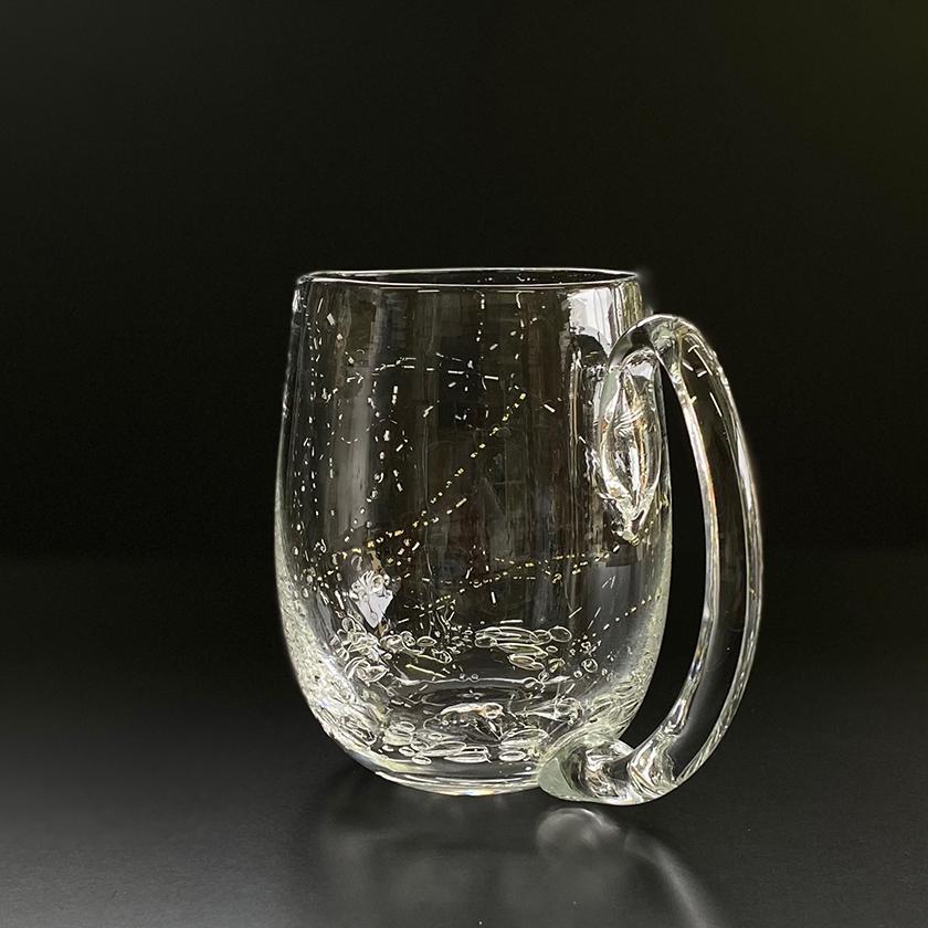 【吹きガラス】SUN GLASS STUDIO KYOTO 金銀舞 ジョッキ
