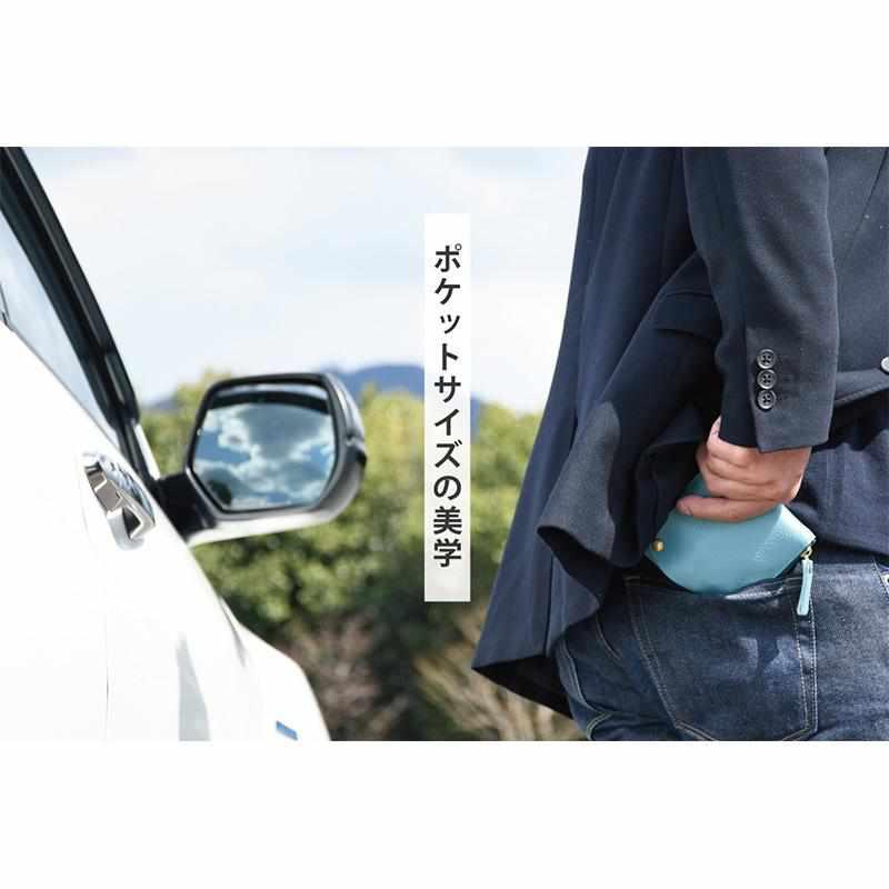 【本革キーケース】SMART MOVE! -type1 | アナログキーポケットタイプ- Vesper Brown (夕照の塔) | RAKUKEI