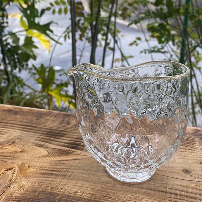 【吹きガラス】SUN GLASS STUDIO KYOTO 煌 酒器3ヶセット(酒差し1個&ぐい呑み2個)