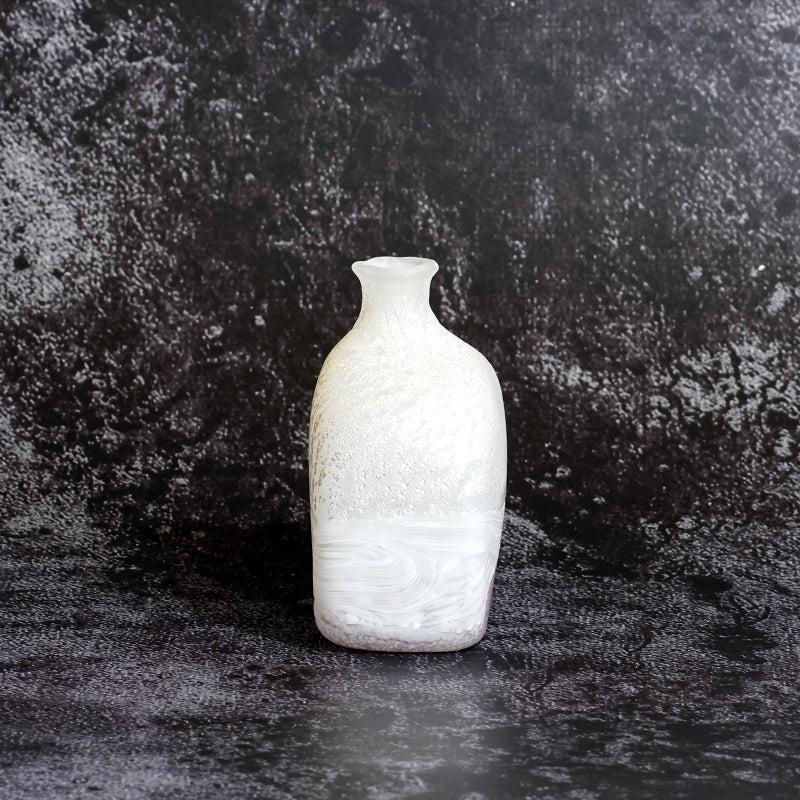 【吹きガラス】SUN GLASS STUDIO KYOTO 薫風 花器 パープル