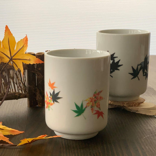 【湯呑み】温感 紅葉 | 美濃焼 | 丸モ高木陶器