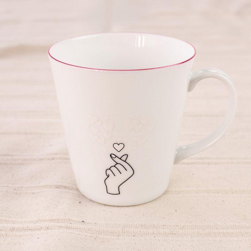 【マグカップ】冷感変化 マグカップからキュン | 美濃焼 | 丸モ高木陶器