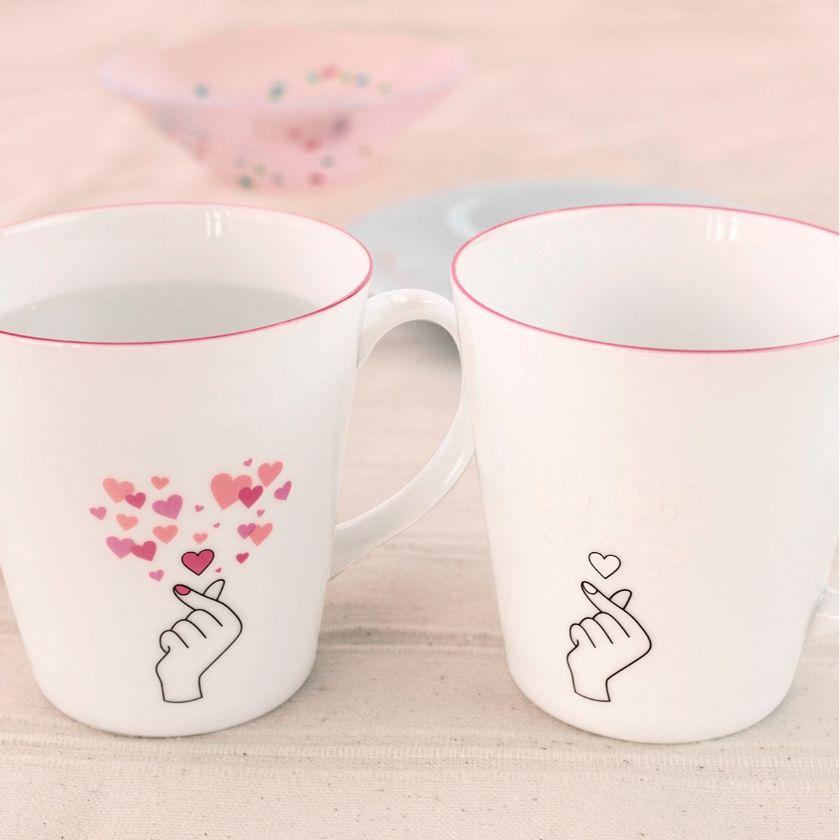 【マグカップ】冷感変化 マグカップからキュン | 美濃焼 | 丸モ高木陶器
