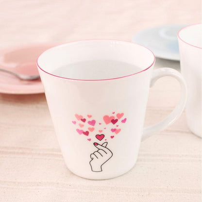【マグカップ】冷感変化 マグカップからキュン | 美濃焼 | 丸モ高木陶器