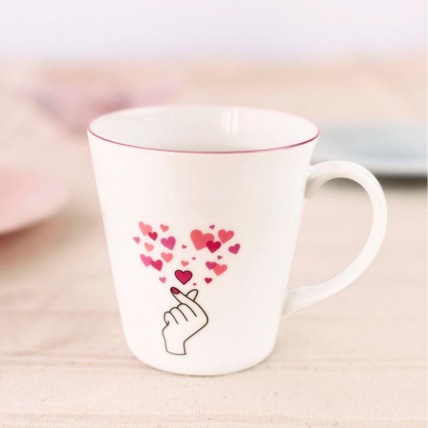 【マグカップ】冷感変化 マグカップからキュン | 美濃焼 | 丸モ高木陶器