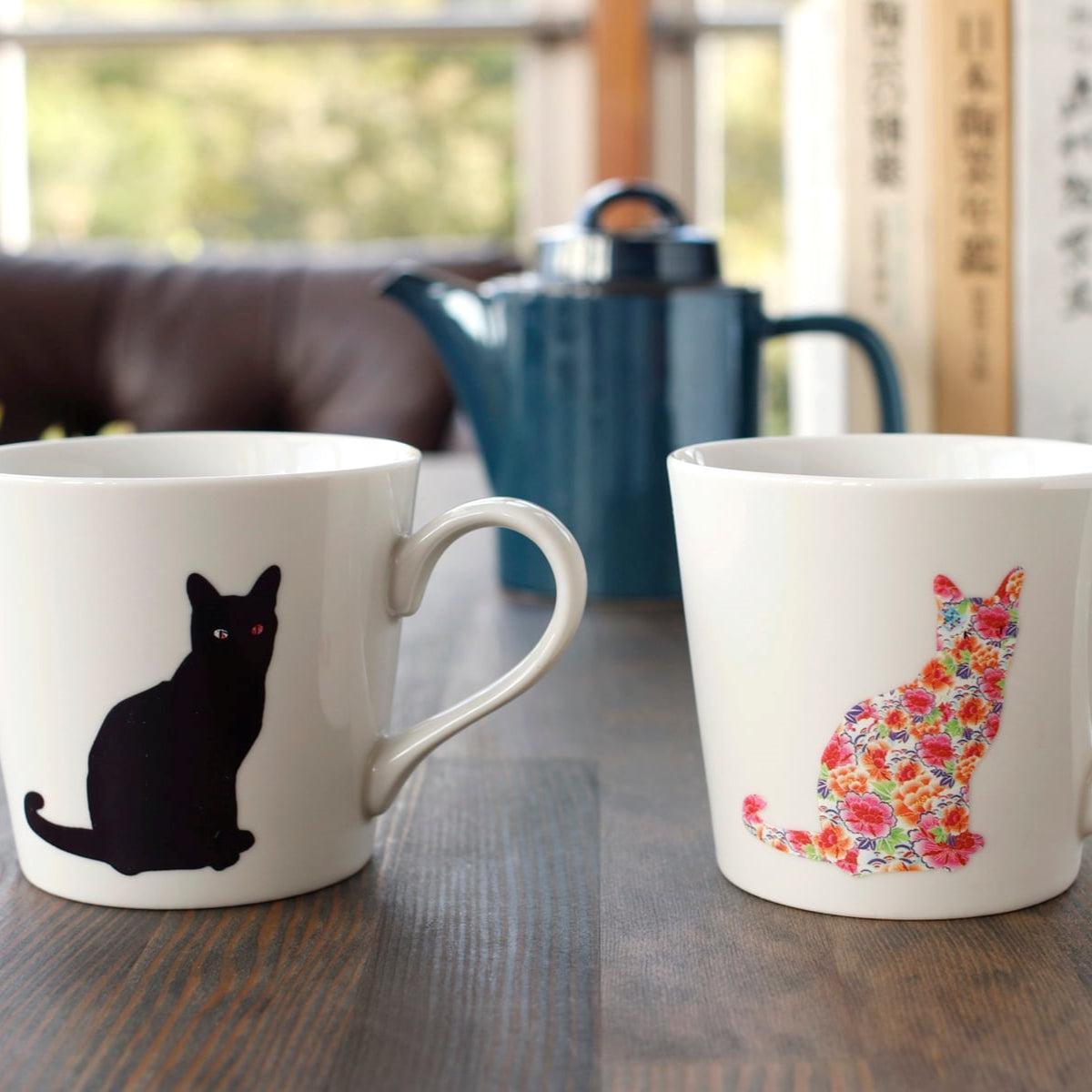 【マグ3点セット】温感変化 猫マグ | 美濃焼 | 丸モ高木陶器