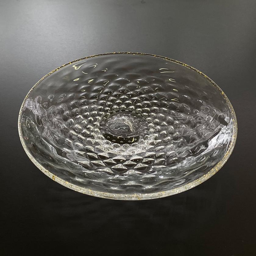 【吹きガラス】SUN GLASS STUDIO KYOTO 煌 皿 2個セット