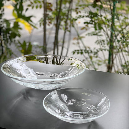 【吹きガラス】SUN GLASS STUDIO KYOTO ゆらぎ 器 2個セット