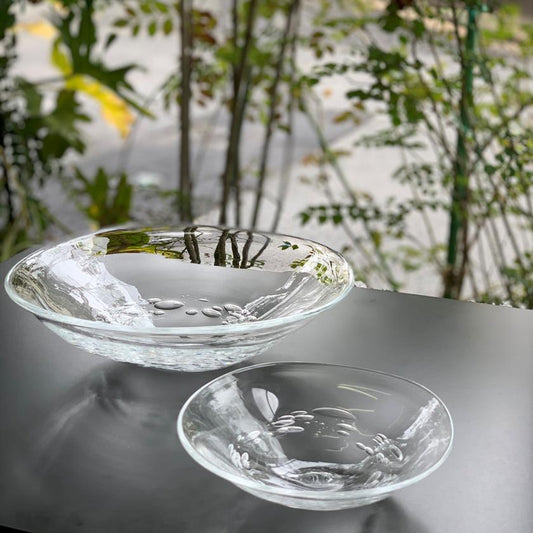 【吹きガラス】SUN GLASS STUDIO KYOTO ゆらぎ 器 2個セット
