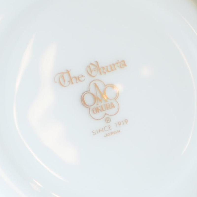 【磁器】大倉陶園 The Okura ホワイトマスターピース カップ&ソーサー