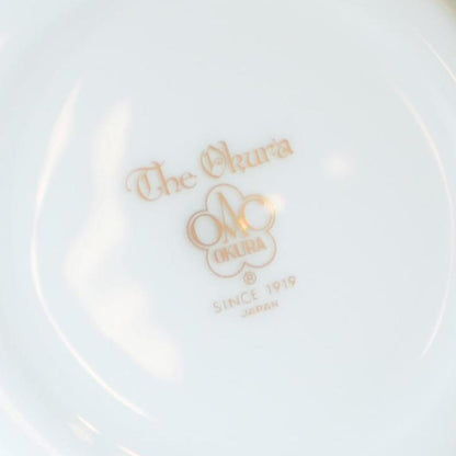【磁器】大倉陶園 The Okura ホワイトマスターピース カップ&ソーサー