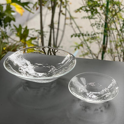 【吹きガラス】SUN GLASS STUDIO KYOTO ゆらぎ 器 2個セット