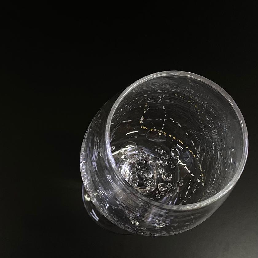 【吹きガラス】SUN GLASS STUDIO KYOTO 金銀舞 晩酌 2個セット