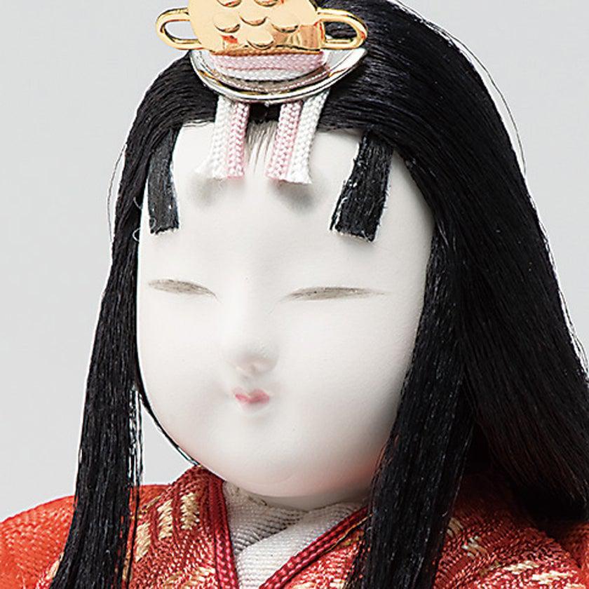 【木目込み人形】真多呂人形 彩明立雛セット