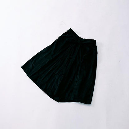 【ワイドパンツ袴】Black (スエード) | 着物 | VEDUTA