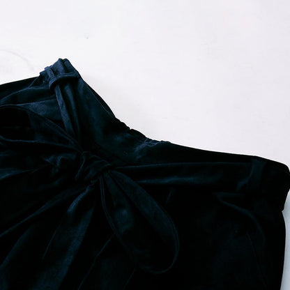 【ワイドパンツ袴】Navy (スエード) | 着物 | VEDUTA