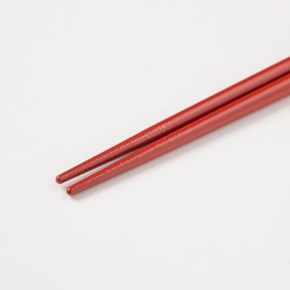 【漆 拭き漆 真塗】十八膳 箸 凛 あかがね・黄 (1膳)
