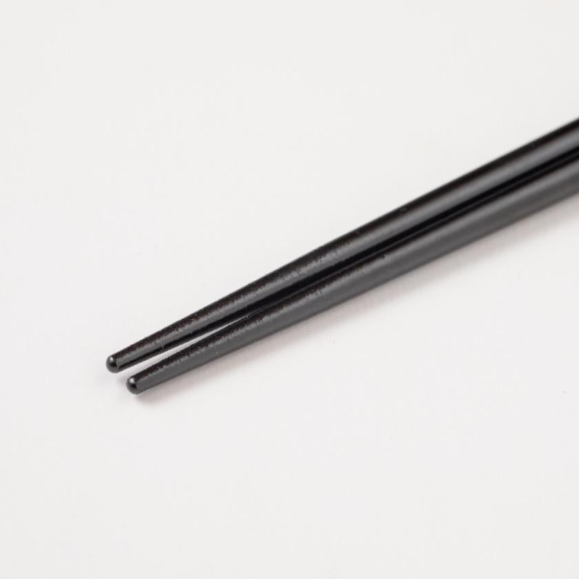 【漆 拭き漆 真塗】十八膳 箸 凛 ぎん・白 (1膳)
