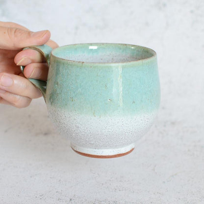 【大谷焼】梅里窯 究極のコーヒーカップ 白唐津