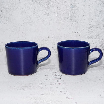 【大谷焼】森陶器 マグカップ 2ヶセット 藍