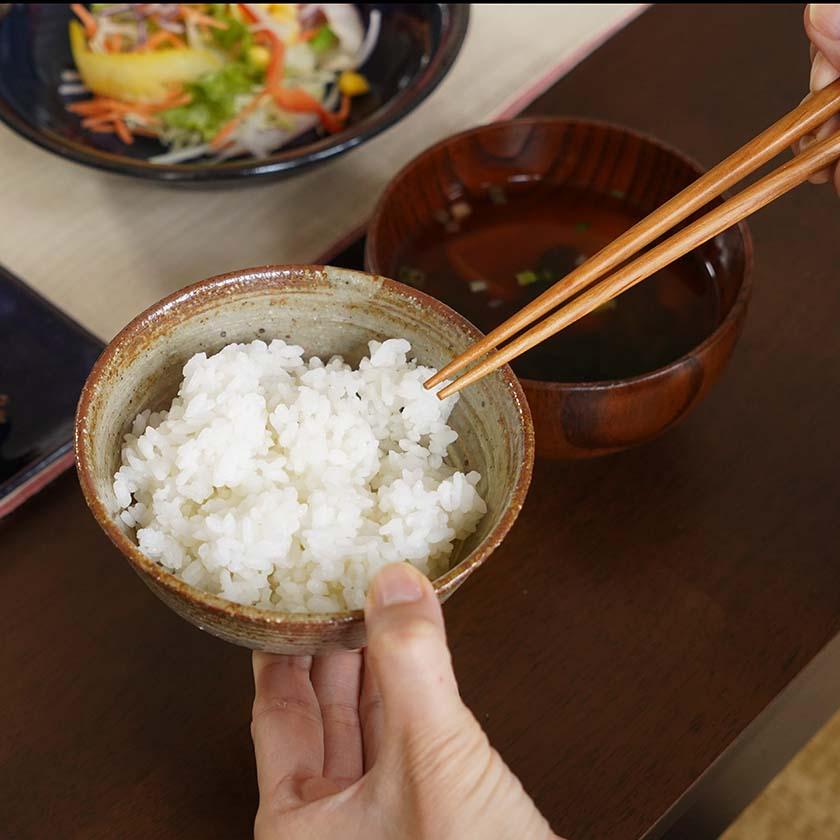 【大谷焼】佳実窯 茶碗 (小) 刷毛目