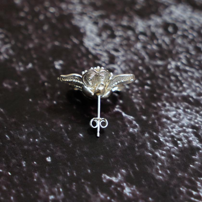 【ピアス】Cherry blossam drop | 銀細工 | CHECOS