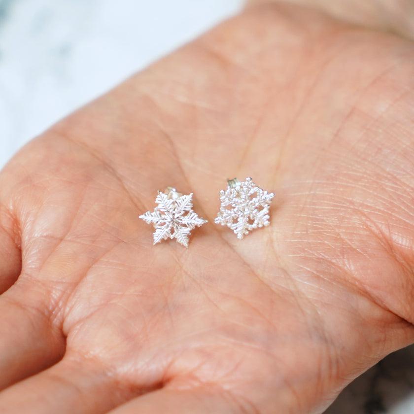 【ピアス】Snowflake | 銀細工 | CHECOS