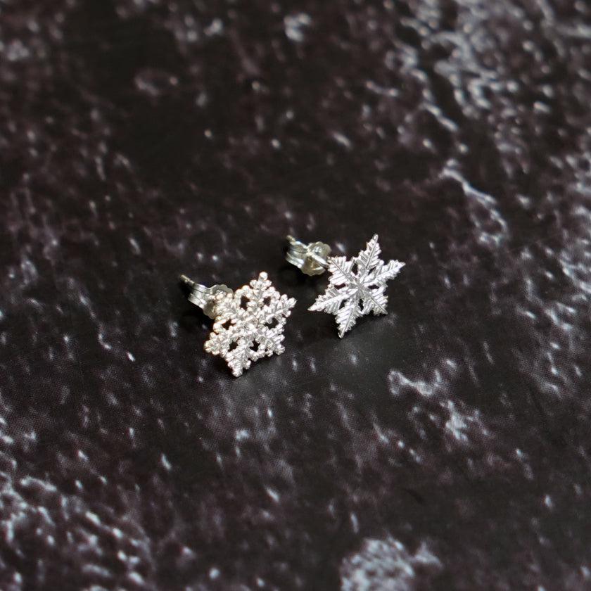 【ピアス】Snowflake | 銀細工 | CHECOS