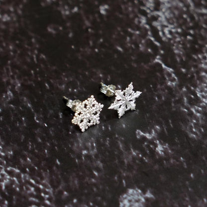 【ピアス】Snowflake | 銀細工 | CHECOS