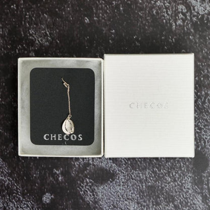 【ピアス】Cherry blossam drop (S) | 銀細工 | CHECOS